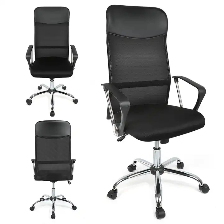 Hot Selling Office Desk Chair High Back Swivel Revolving Mesh Office Chair (ZG27-001)