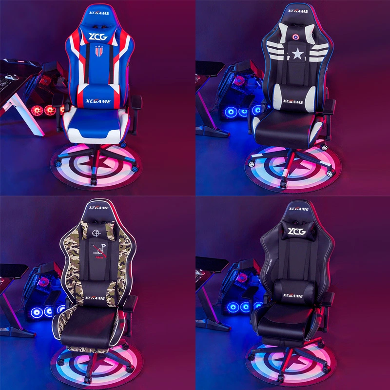 Popular Design PU Leather Computer Racing Gaming Chair with Wheels